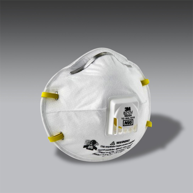 respirador desechable para la seguridad industrial modelo MM 8210 V respirador desechable de seguridad industrial modelo MM 8210 V