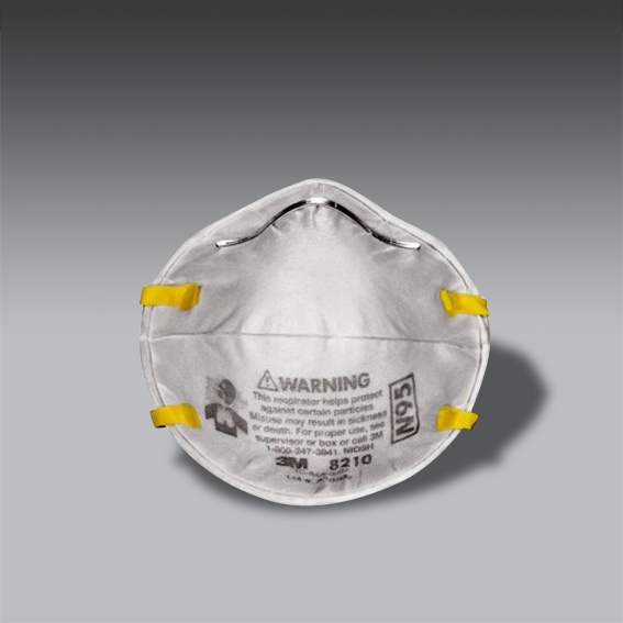 respirador desechable para la seguridad industrial modelo MM 8210 respirador desechable de seguridad industrial modelo MM 8210