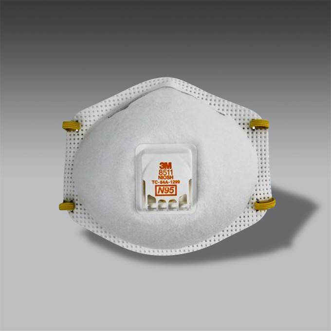 respirador desechable para la seguridad industrial modelo MM 8511 respirador desechable de seguridad industrial modelo MM 8511
