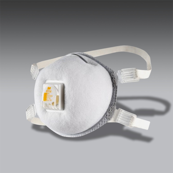 respirador desechable para la seguridad industrial modelo MM 8514 respirador desechable de seguridad industrial modelo MM 8514