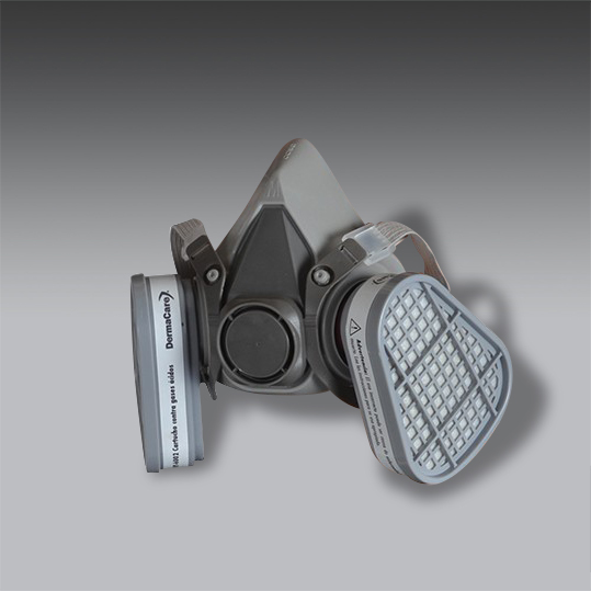 respirador media cara para la seguridad industrial modelo HY 6200 respirador media cara de seguridad industrial modelo HY 6200